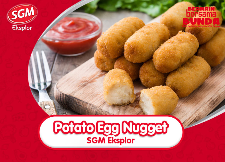 Resep Potato Egg Nugget SGM Eksplor