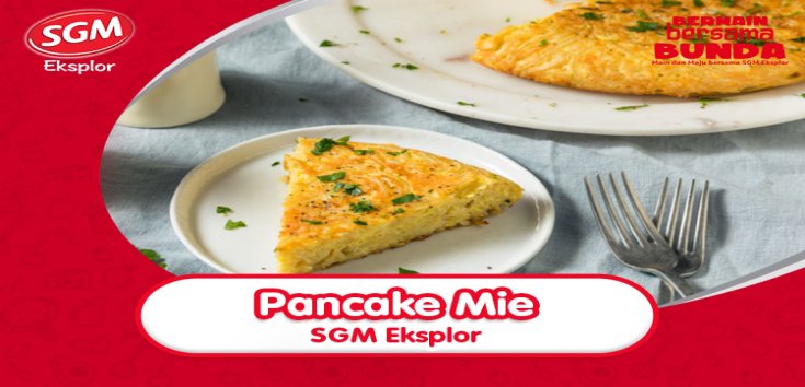 Resep Pancake Mie SGM Eksplor