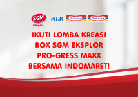 Lomba Kreasi Box SGM Eksplor Pro-gress Maxx bersama Indomaret