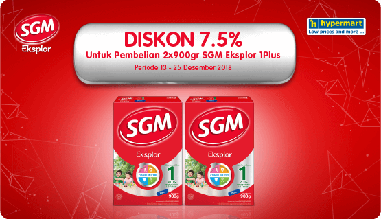 Event & Promo - SGM  Susu Generasi Maju